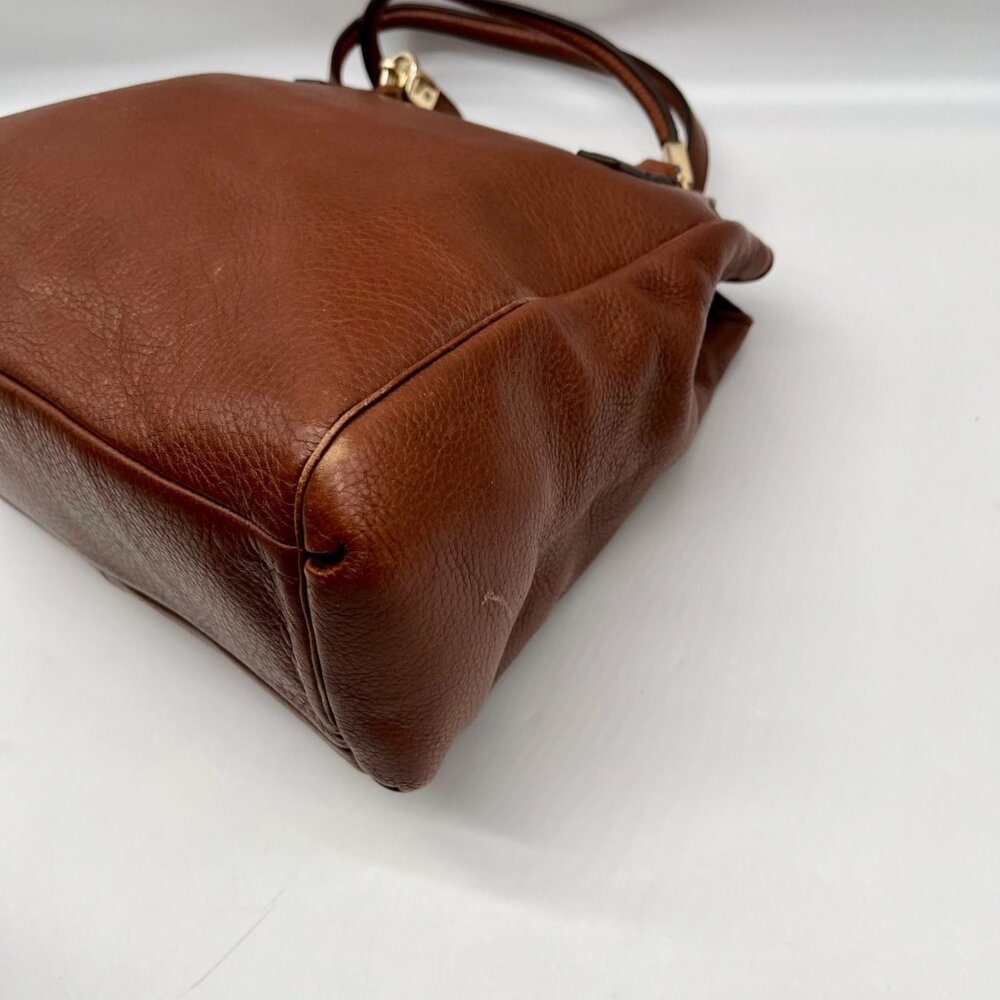 Coach Brown Leather Madison Collection Tote Bag - Picture 6 of 12